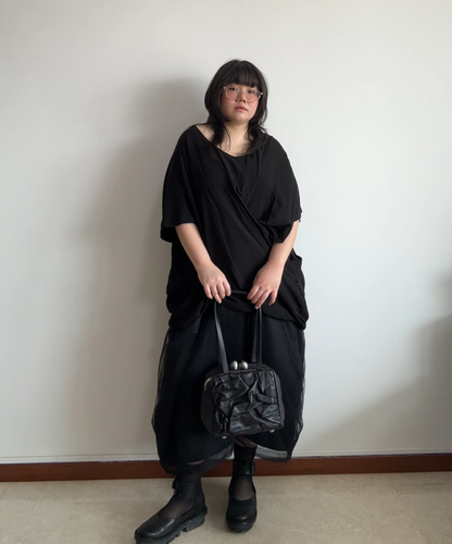 Limi Feu Crisscross Drape Blouse/Dress
