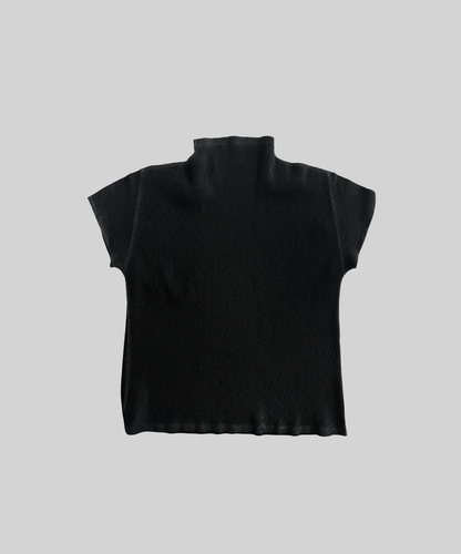 Pleats Please Mist Basics High Neck Shirt