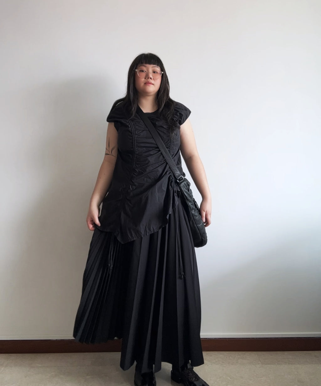 MM Söhn asymmetrical ruched top
