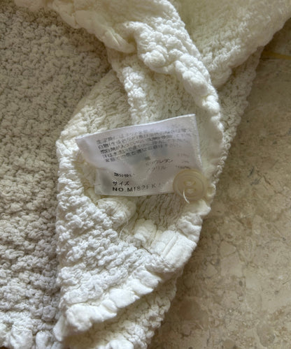 Me Issey Miyake Cauliflower Blouse with Colourful Pom Pom Details