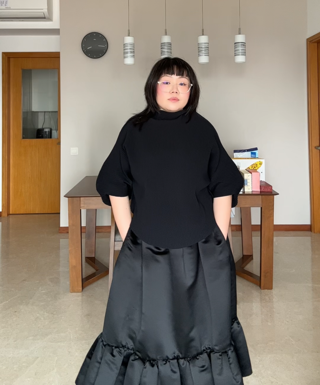 Me Issey Miyake 3/4 sleeves Dogu top