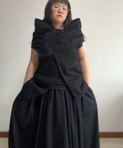 Moyuru 3-way Asymmetrical Vest