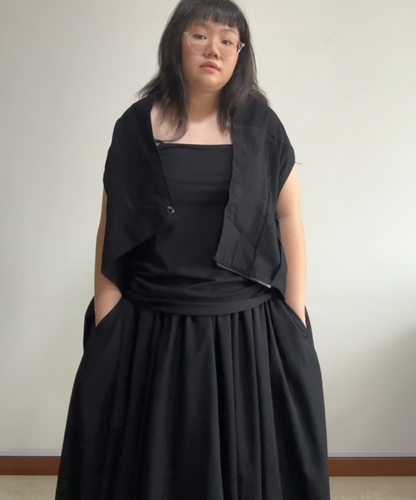 Moyuru 3-way Asymmetrical Vest