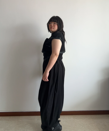 Moyuru Asymmetrical Harem Pants