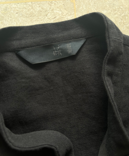 Moyuru Cropped Vest with Tie Details