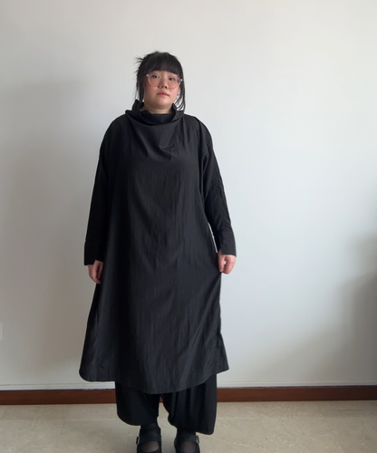 Moyuru Lightweight Draped Dress