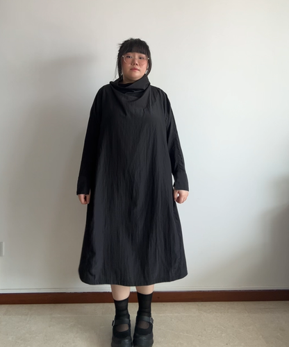 Moyuru Lightweight Draped Dress