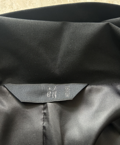 Moyuru SS26 Asymmetric Peplum Blazer