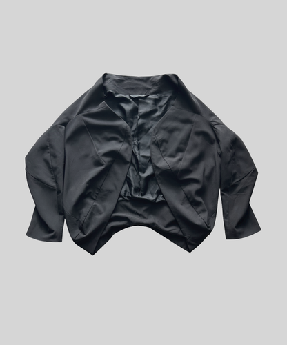Moyuru 2-way Reversible Box Panelled Jacket