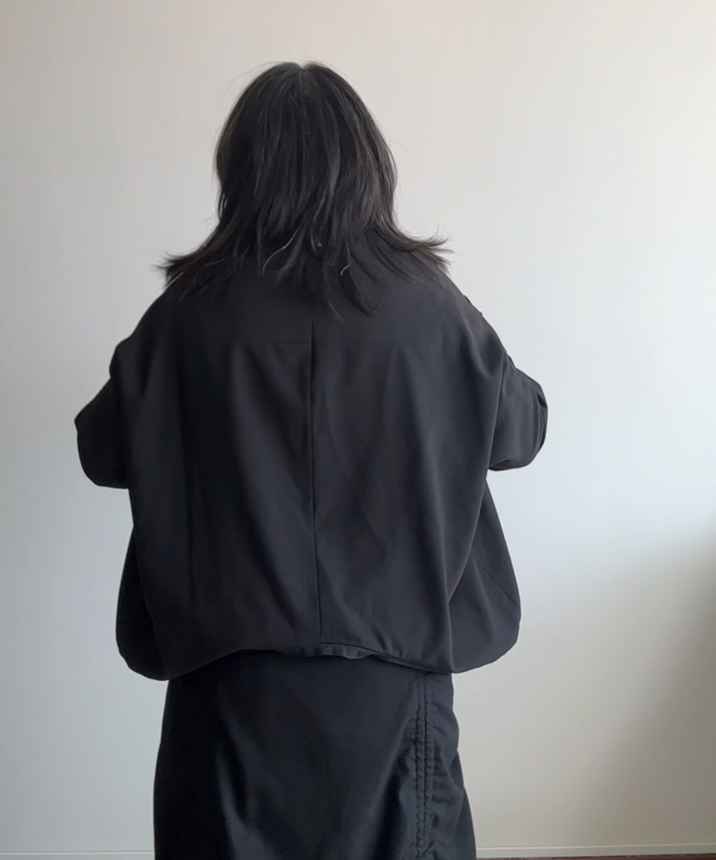 Moyuru 2-way Reversible Box Panelled Jacket