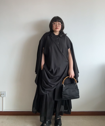 Not Conventional Kimono Wrap Dress