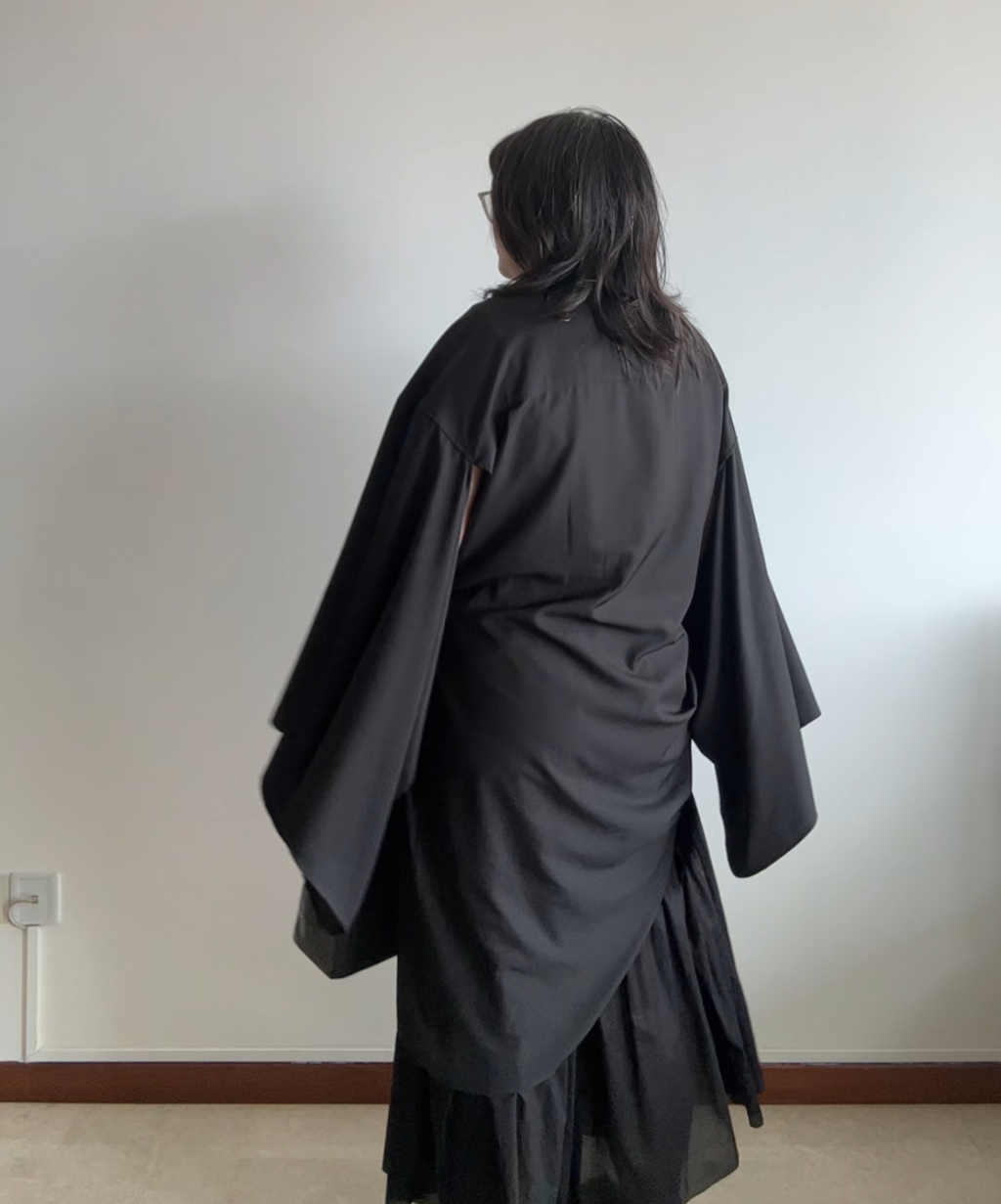 Not Conventional Kimono Wrap Dress