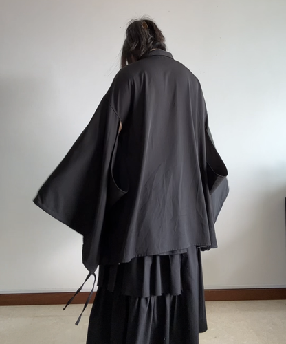 Not Conventional Kimono Sleeve Shirt