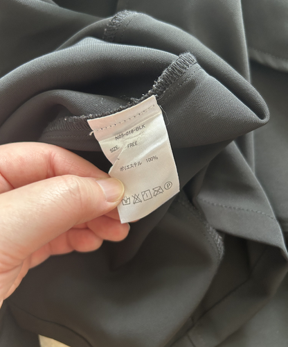 Not Conventional Asymmetrical Tang Shirt