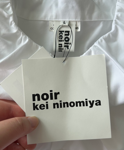 Noir Kei Ninomiya AW25 Flower Petal Collar Shirt (Condition 10/10)