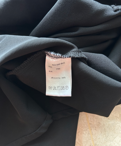 Not Conventional Mandarin Asymmetrical Shirt