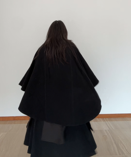 Not Conventional Upcycled Flying Squirrel Poncho