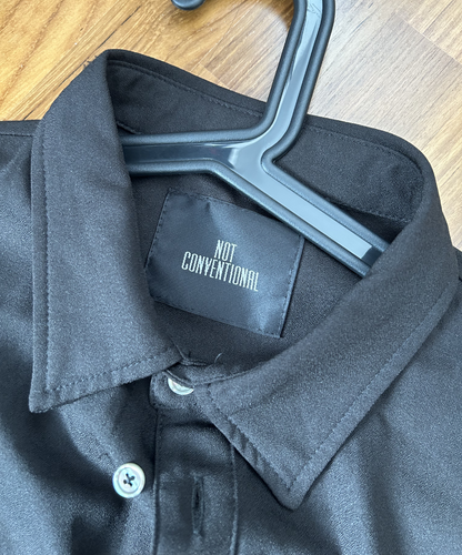 Not Conventional Multi Panel Dress Shirt