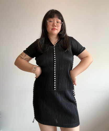 Please Please Linear Dot Co-ord Set