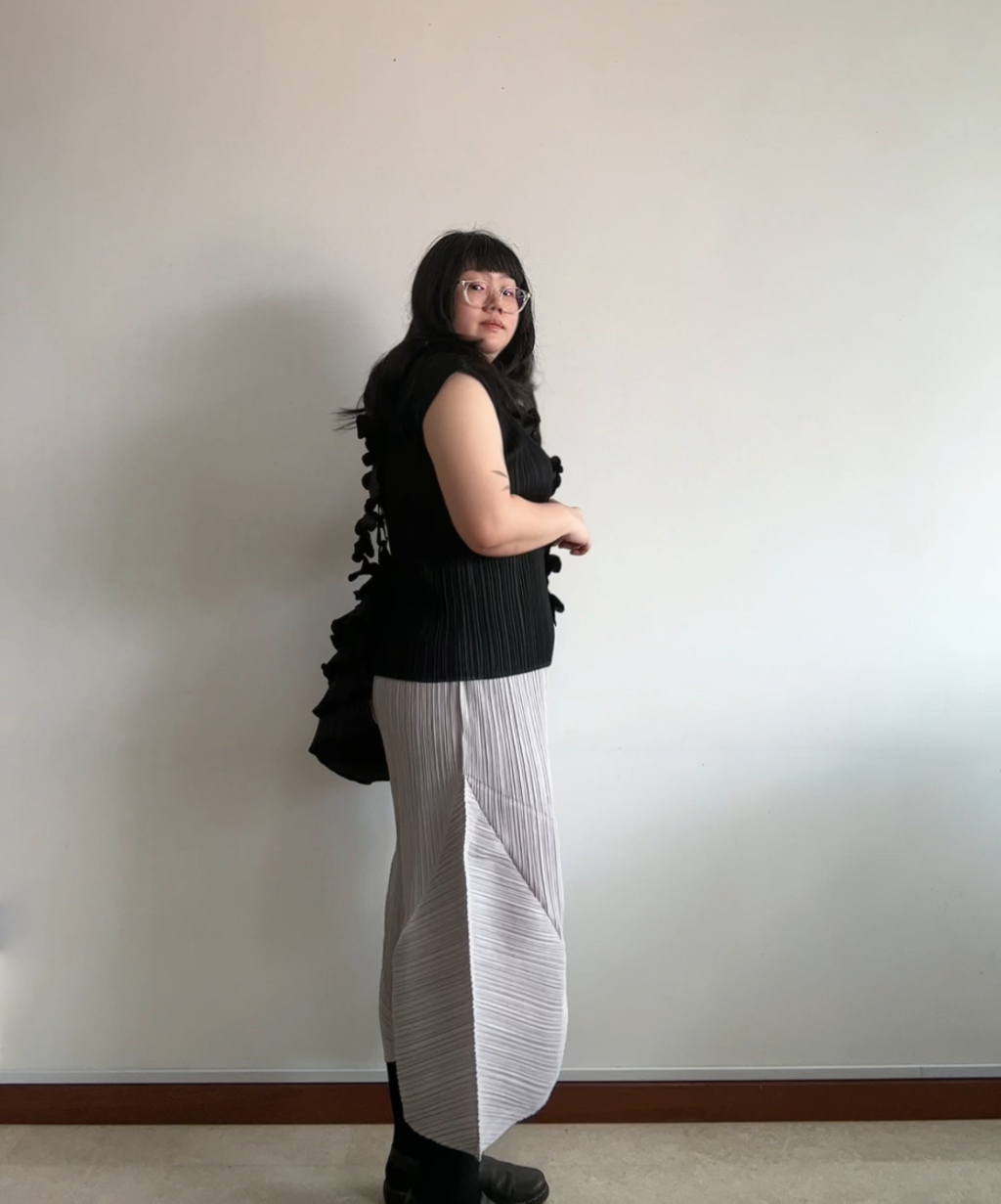 Pleats Please Bounce Series Wide Leg Pants