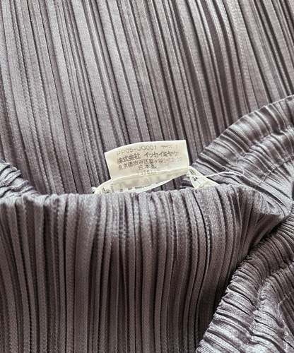 Pleats Please Long Pencil Skirt