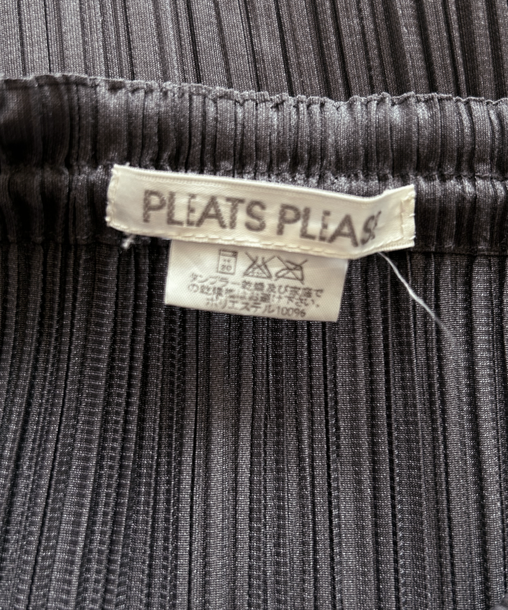 Pleats Please Long Pencil Skirt