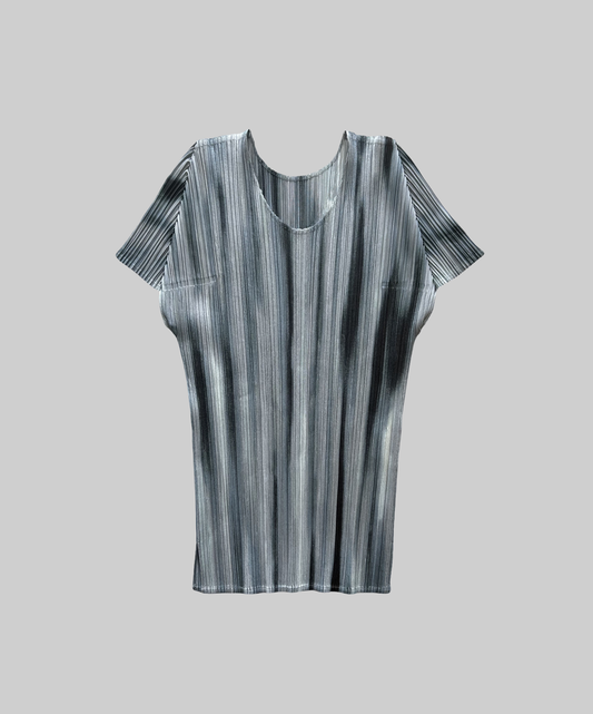 Pleats Please Abstract Sky Print Top