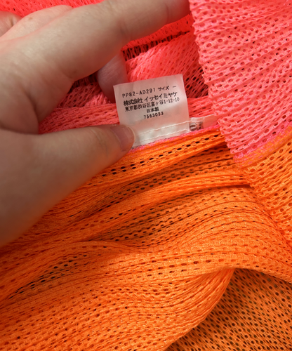 Pleats Please Bicolour Madame-T Mesh Shawl