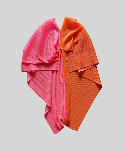 Pleats Please Bicolour Madame-T Mesh Shawl