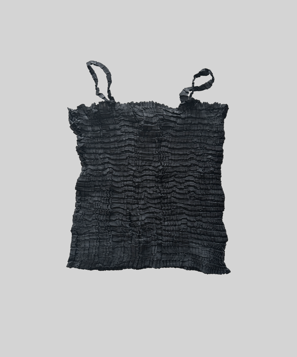 Issey Miyake box pleats camisole