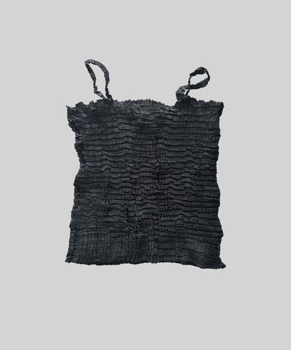Issey Miyake box pleats camisole