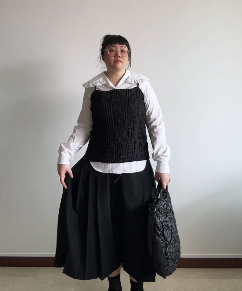 Comme des Garcons Comme des Garcons SS25 Side Pleats Wool Pants