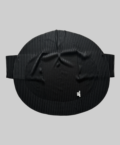 Pleats Please Circular Pleated Cardigan