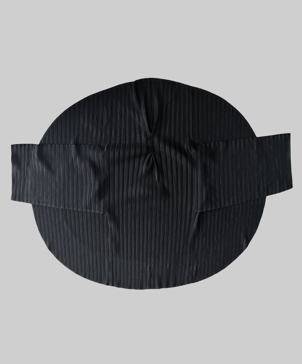 Pleats Please Circular Pleated Cardigan