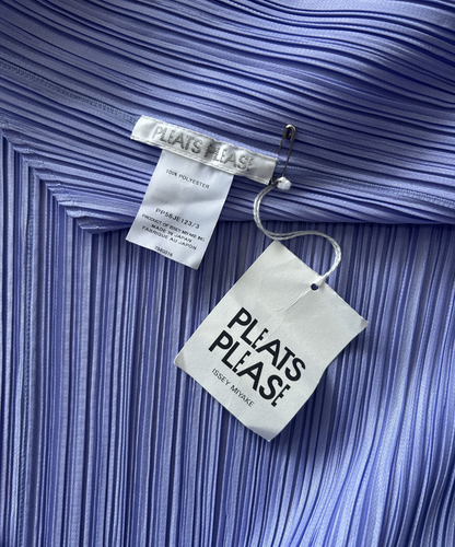 Pleats Please Lilac Multiway Drape Pleated Vest (BNWT)