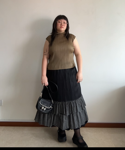 Kawa Kawa Kisslock Crossbody Leather Bag (S)