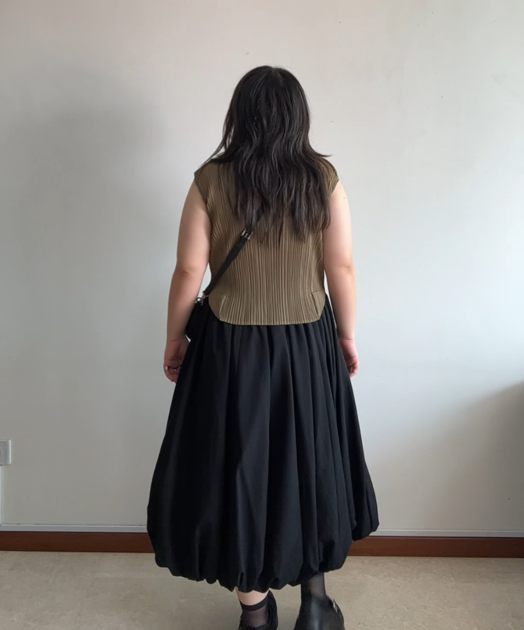 Kawa Kawa Kisslock Crossbody Leather Bag (S)