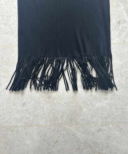 Pleats Please Fringe Pleated Top