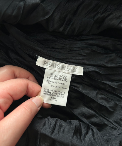 Pleats Please Moon Dots Pleated Dress