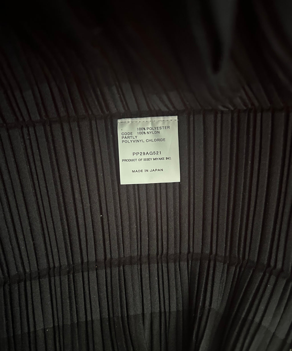 Pleats Please Pleated Basket Bag