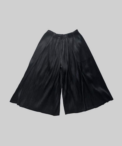 Pleats Please Pleated Wide Leg Culottes