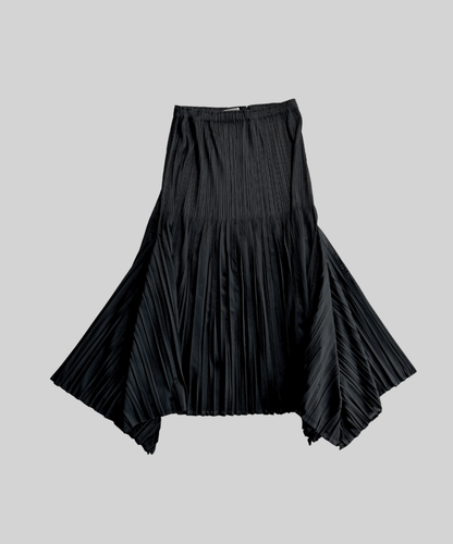 Pleats Please Pleated Drape Skirt