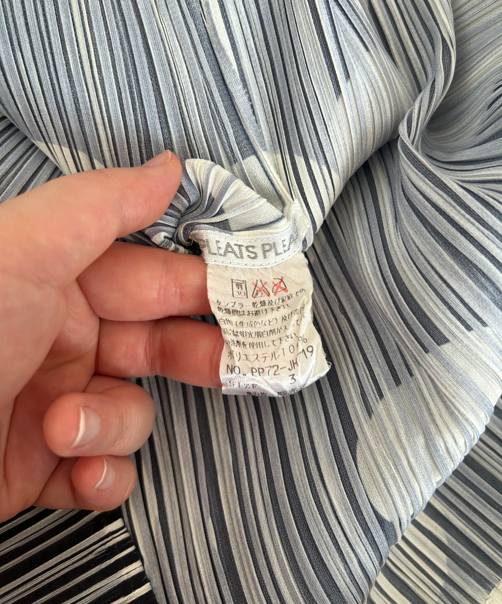 Pleats Please Polka Dot 1997 Mini Dress