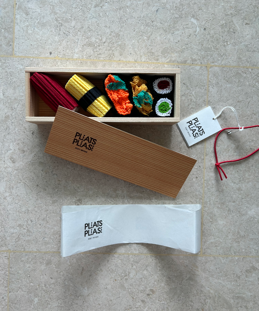 Pleats Please Limited Edition Sushi Box