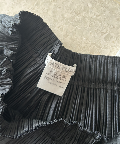Pleats Please Pleated Wide Leg Culottes