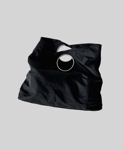 Vintage Prada 'O' Ring Handle Tessuto Nylon Bag with Purse