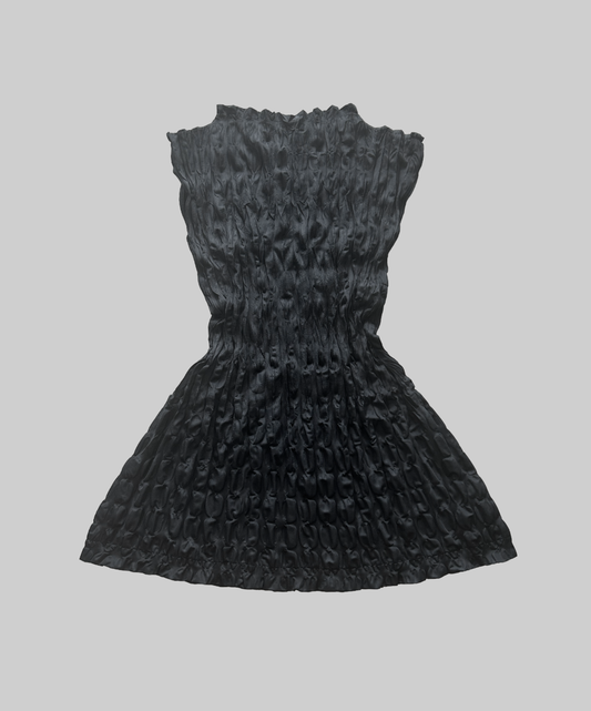 Pleats Please Moon Dots Pleated Dress