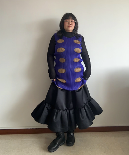 Pleats Please Space Age Portal Dress