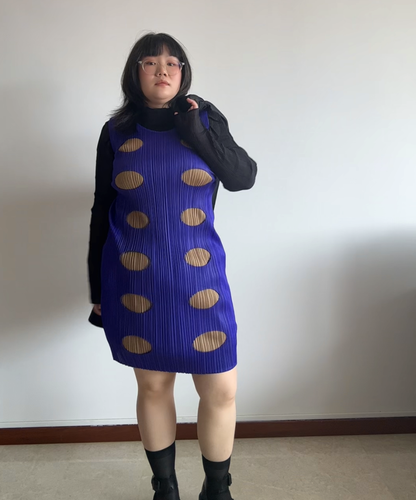 Pleats Please Space Age Portal Dress