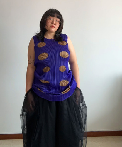 Pleats Please Space Age Portal Dress